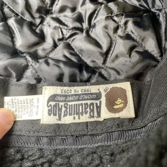 BAPE A Bathing Ape Ear Flap Hat - Picture 7 of 7